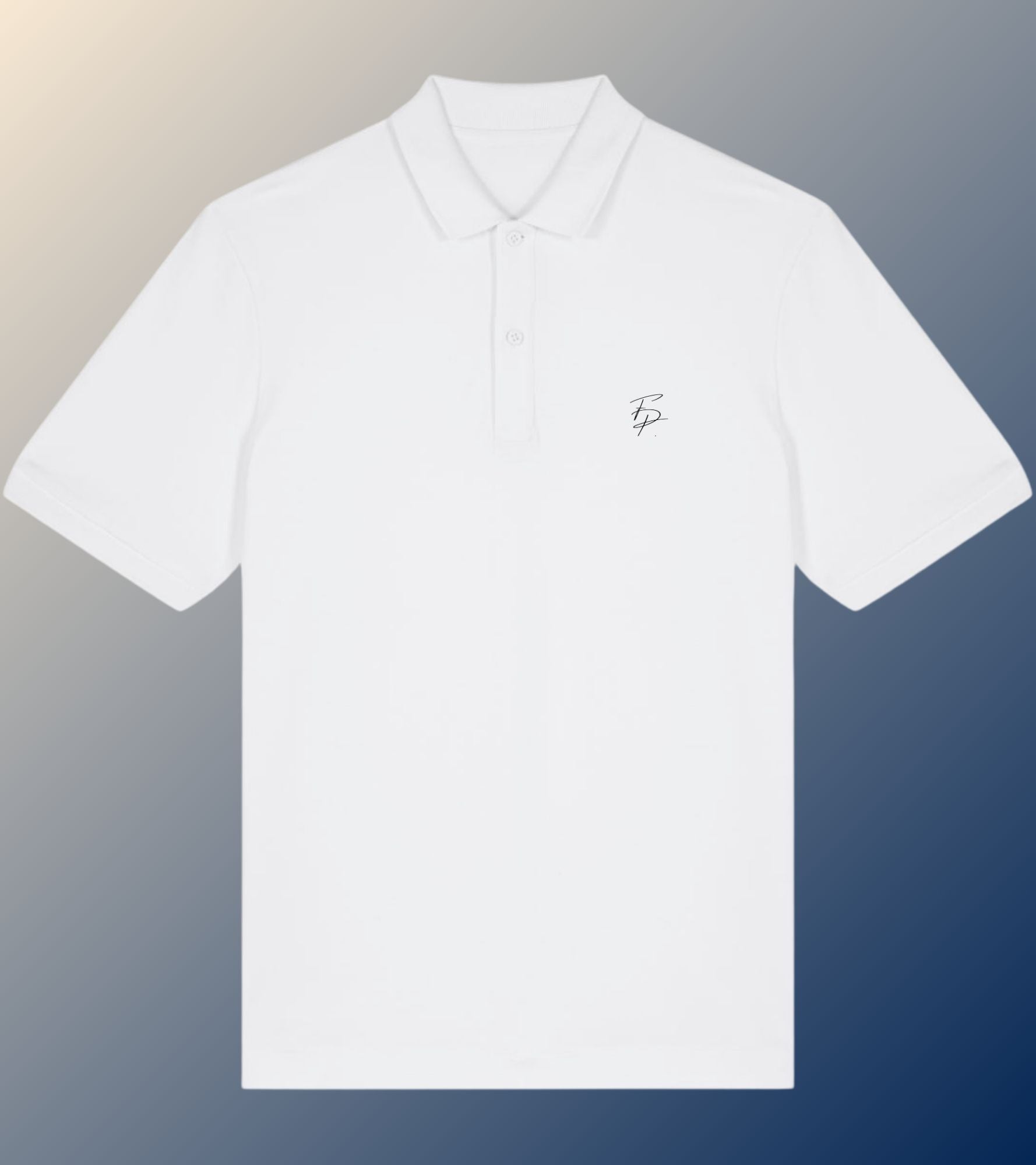 White l Unisex Polo