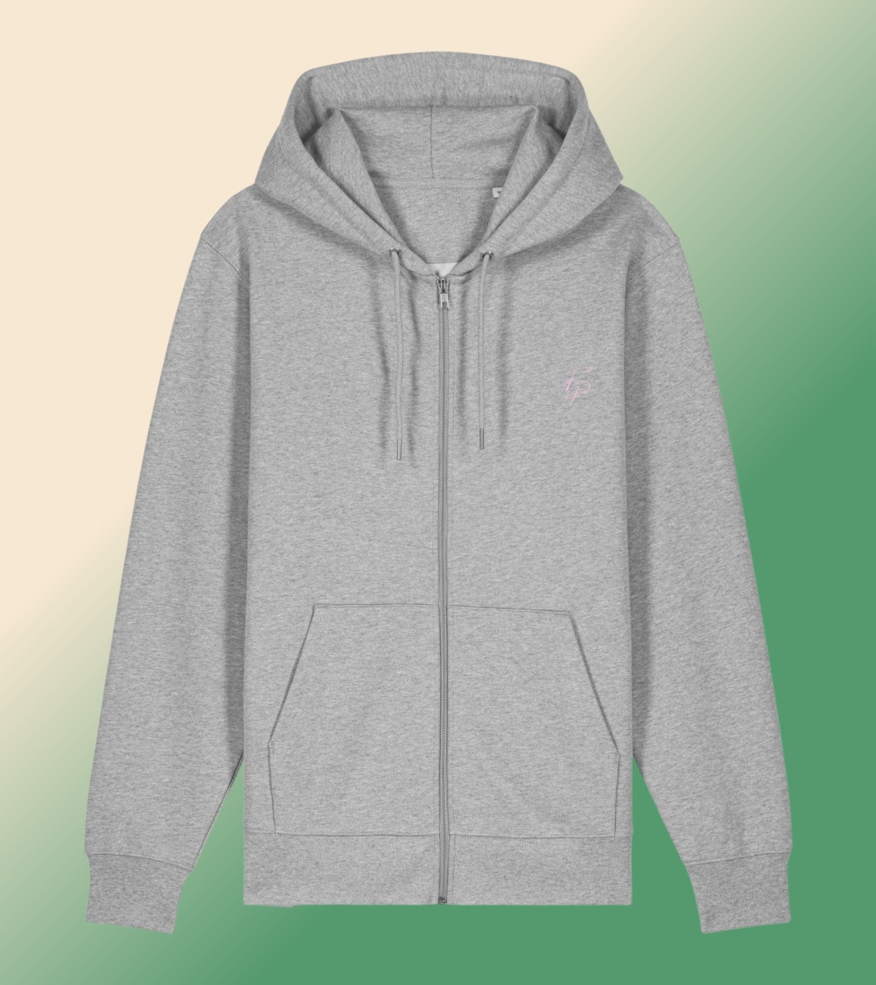 Stone Grey l Unisex Zipper