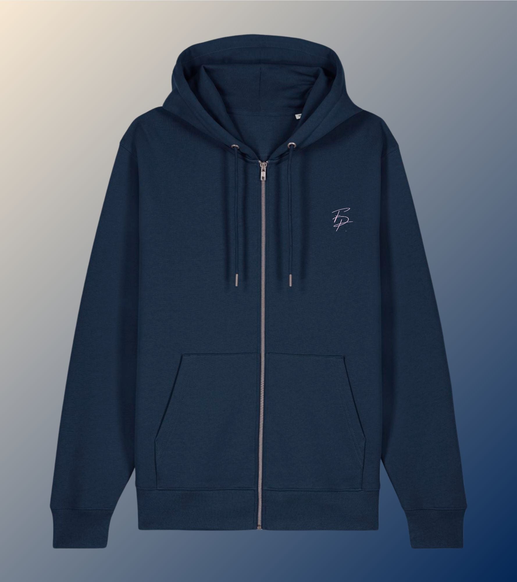 Navy l Unisex Zipper
